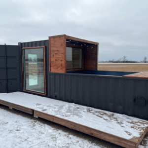 The SaunaPlunge Container