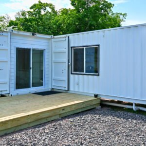One 40ft, One 20ft Container Home