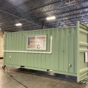 20ft Off-the-Grid Hunting Container Cabin